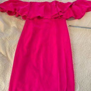 NWT Hot pink DO+BE Med dress